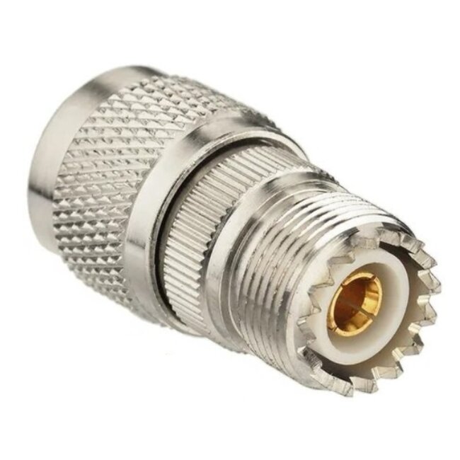 N (m) - UHF (w) Adapter - 50 Ohm