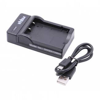 VHBW Kamera-Akku-Ladegerät kompatibel mit Fujifilm NP-40, NP-60, NP-95, NP-120 und Kodak KLIC-5000, KLIC-5001, KLIC-7005