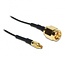 MMCX (m) - SMA (m) Kabel - Mini Koax (1,13 mm) - 50 Ohm - 0,10 m