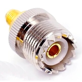 Universal UHF (m) - SMA (m) Adapter - 50 Ohm
