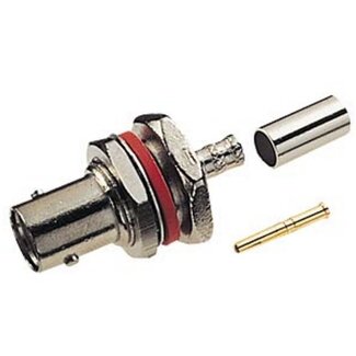 OKS BNC (v) Schrumpf-Einbauverbinder 75 Ohm für RG59 Kabel