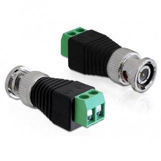 DeLOCK BNC (m) Steckverbinder-Terminalblock