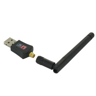 Dolphix USB-A WLAN/Wi-Fi Adapter mit externer Antenne - N300 / 300 Mbps