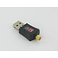 USB-A WLAN/Wi-Fi Adapter mit externer Antenne - N300 / 300 Mbps