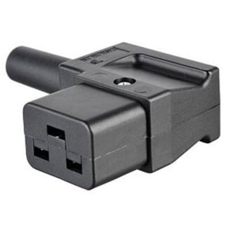 Schurter C19 Winkelstecker