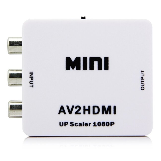 Tulp Composite AV zu HDMI Konverter / Weiß