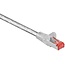S/FTP CAT6 Gigabit Netzwerkkabel transparent - LSZH - 2 Meter