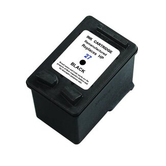 SecondLife Inkjets SecondLife schwarze Tintenpatrone für HP Typ HP 27 XL