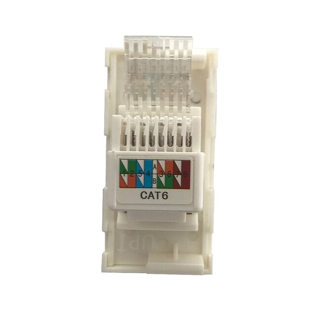 Technetix RJ45 Modul CL50 / Weiß