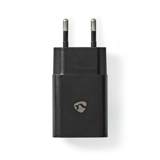 Nedis USB Heimladegerät 1 Port - 2,4A / Schwarz