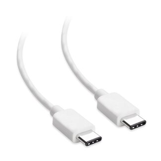 Goobay USB-C Kabel | USB 2.0 | PD 60W | Weiß | 1 Meter