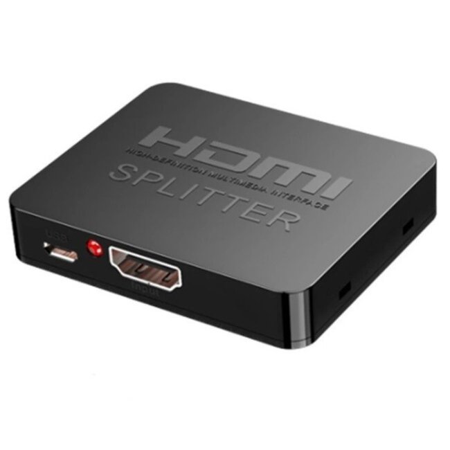 HDMI Splitter 1 zu 2 - HDMI 1.4 (4K 30Hz) - USB Stromversorgung