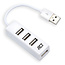 ACT USB-Hub 4 Ports USB 2.0 busbetrieben weiß 0,10 m
