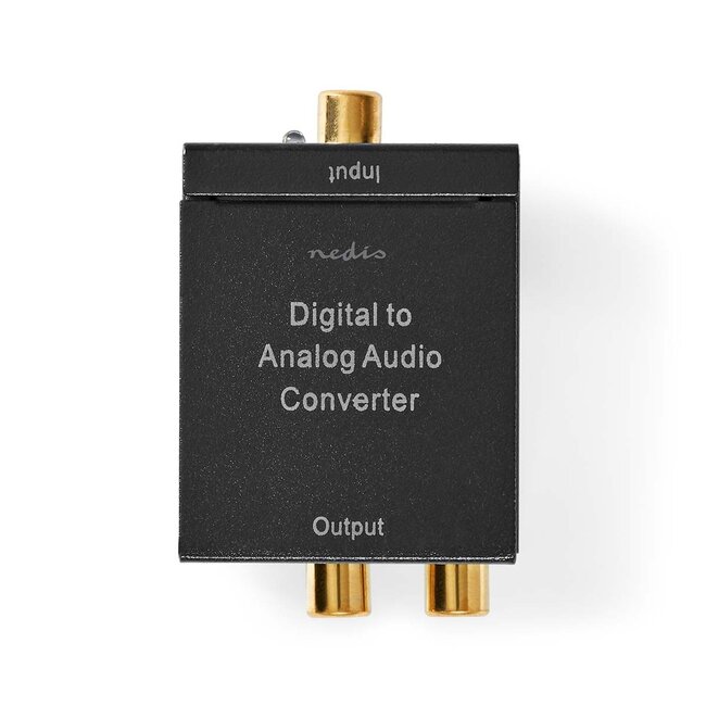 Nedis Digital-zu-Analog Audio Konverter (DAC) mit Netzstromversorgung