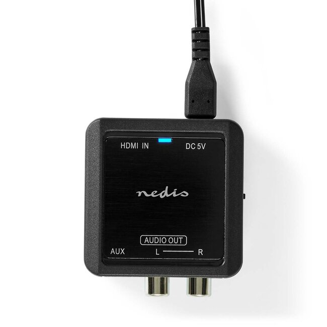 Nedis HDMI eARC zu analog Audio Konverter (DAC)