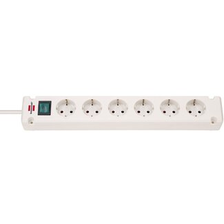 Brennenstuhl Brennenstuhl Bremounta Steckdosenleiste 6-fach Weiß 3m