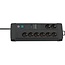 Brennenstuhl Premium-Line Steckdosenleiste 8-fach mit Überspannungsschutz, 3m, schwarz