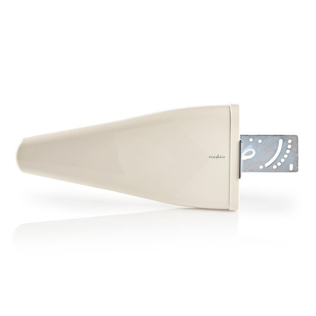 Nedis GSM/3G/4G/5G IP65 Innen-/Außenantenne mit SMA (m) Stecker - 10-11 dBi - Weiß - 4 m