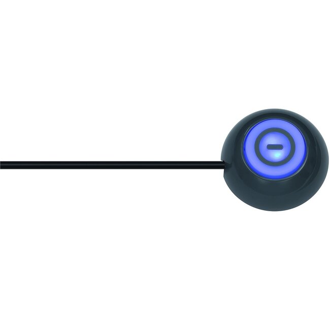 Brennenstuhl Eco-Line Comfort Switch Plus Steckdosenleiste 6-fach (4+2) mit Fußschalter, schwarz - 1,5 m