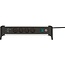 Brennenstuhl Alu-Office-Line Steckdosenleiste 4-fach + 2x USB (1x PD) schwarz 1,8m