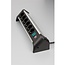 Brennenstuhl Alu-Office-Line Steckdosenleiste 6-fach schwarz - 3 m