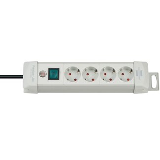 Brennenstuhl Brennenstuhl Premium-Line Steckdosenleiste 4-fach Grau 1,8 m