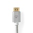 Nedis Profigold DVI-D Dual Link zu HDMI Kabel Aluminium 2 Meter