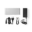 Nedis Premium USB-C Dockingstation mit HDMI, DisplayPort, VGA, 3,5mm, RJ45, USB-A & USB-C, DP Alt Mode, Aluminium - 0,20 m