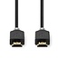 Nedis HDMI 2.0 Kabel 7,5m - 4K 60Hz HDR, Schwarz