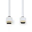Nedis HDMI-Kabel HDMI 2.0 (4K 60Hz + HDR) Weiß 3 Meter