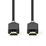 Nedis HDMI 2.1 Kabel 8K 60Hz HDR Schwarz 1 Meter