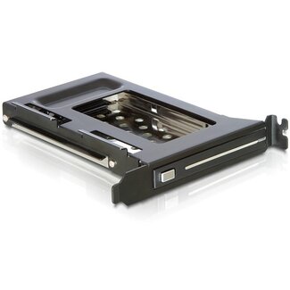 DeLOCK Premium 2,5'' SATA HDD/SSD zu PCI/PCIe Mobile Rack / Schwarz