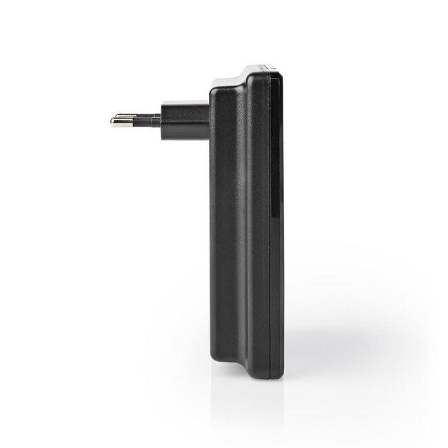 Nedis kabellose Türklingel mit einstellbarer Lautstärke – Licht & Ton – Netzbetrieb / Schwarz