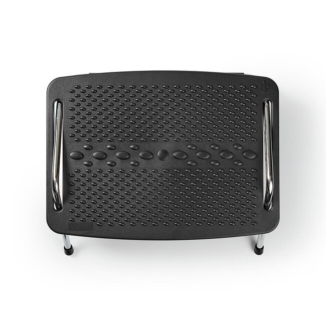 Nedis Premium verstellbare Fußstütze / Schwarz