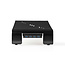 Nedis Premium ergonomischer Monitorständer mit USB 3.0 Hub – Schwarz