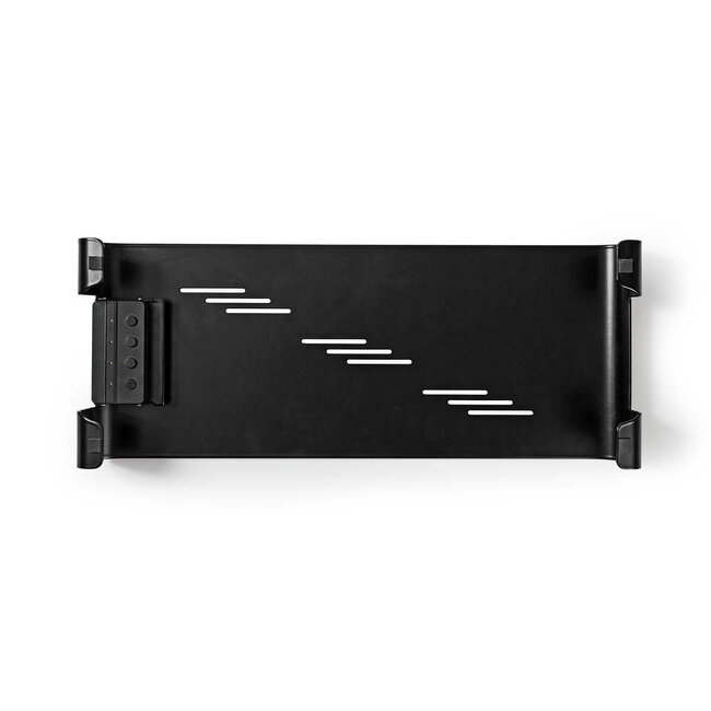 Nedis Premium ergonomischer Monitorständer mit USB 3.0 Hub – Schwarz