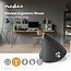 Nedis Ergonomische Kabellose USB-Maus - 800-1600 DPI / Schwarz