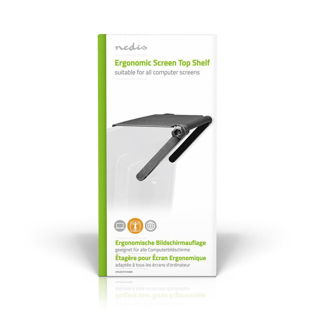 Nedis Multifunktionsregal für Bildschirme – Groß