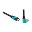 DeLOCK HDMI-Kabel - 90° Winkel nach oben - Version 2.1 (8K 60Hz + HDR) - 1 Meter