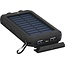 Goobay Solar Powerbank Outdoor 8.000 mAh, 2x USB-A (max. 2A), Schwarz