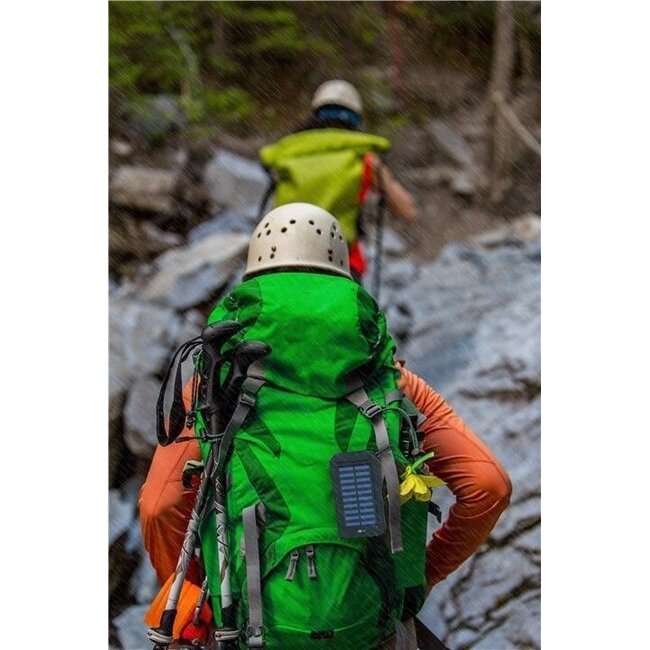 Goobay Solar Powerbank Outdoor 8.000 mAh, 2x USB-A (max. 2A), Schwarz