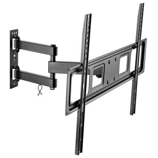 Goobay Goobay Basic Serie Full Motion L Wandhalterung für Bildschirme bis 70 Zoll / 3 Drehpunkte