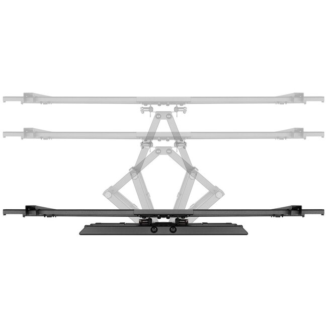 Goobay Pro Serie Full Motion XL Wandhalterung bis 100 Zoll / 3 Drehpunkte