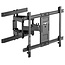 Goobay Pro Serie Full Motion L Wandhalterung für Bildschirme bis 70 Zoll / 3 Drehpunkte
