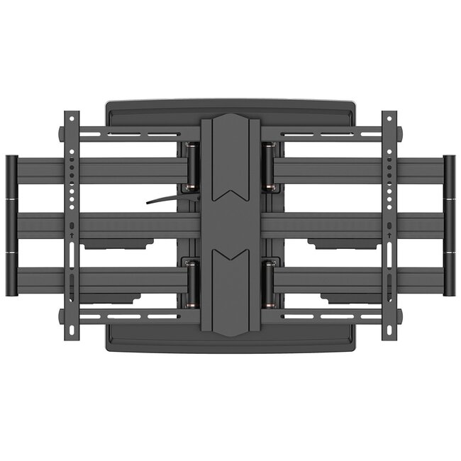 Goobay Pro Serie Full-Motion L Wandhalterung mit extra langem Arm für Bildschirme bis 70 Zoll / 3 Drehpunkte