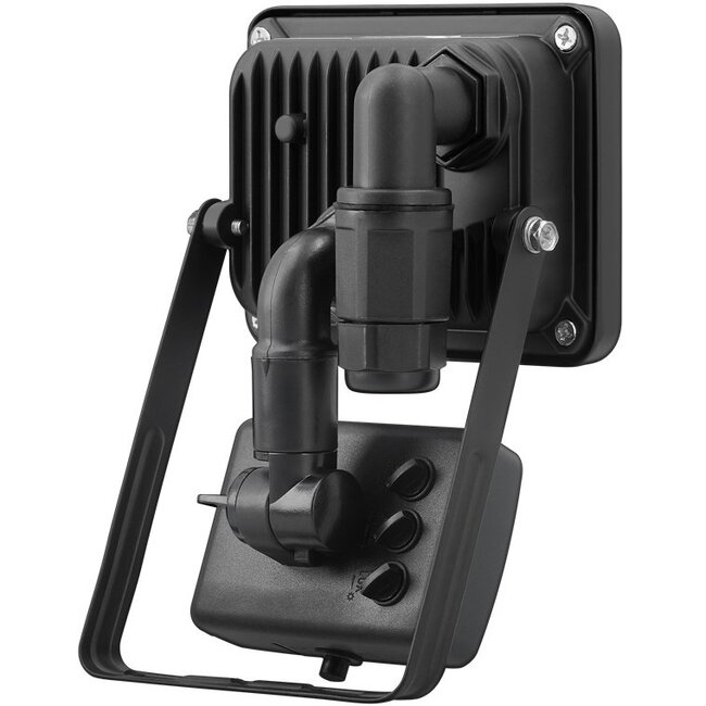 Goobay LED-Außenstrahler mit Bewegungsmelder - 10W / Schwarz