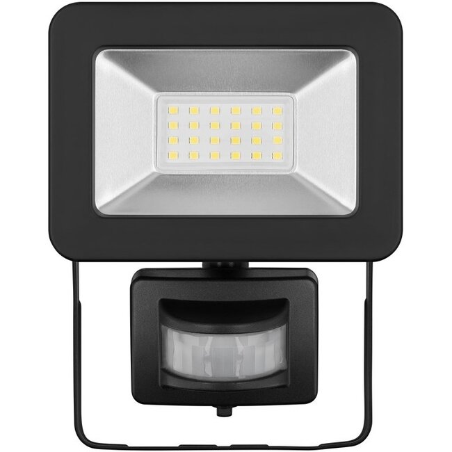Goobay LED-Außenstrahler mit Bewegungsmelder - 20W / Schwarz