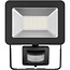 Goobay LED-Außenstrahler mit Bewegungsmelder - 30W / Schwarz