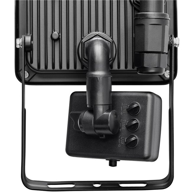 Goobay LED-Außenstrahler mit Bewegungsmelder - 30W / Schwarz