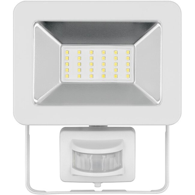 Goobay LED-Außenstrahler mit Bewegungsmelder - 30W / Weiß